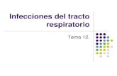 Tema 12. infecciones del tracto respiratorio superior
