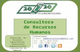 INSTITUCIONAL 20 20 consultores - Servicios ofrecidos