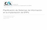 Planificación de Sistemas de Información en la implantación de ERPs