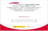 Plan Operativo de Migración de Expedientes Judiciales a la Oficina Judicial de Burgos