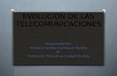 Evolucion de las telecomunicaciones