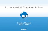 La comunidad Drupal en Bolivia