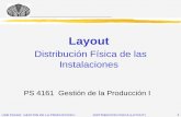 Layout - Distribución física