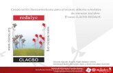 Cooperación iberoamericana para el acceso abierto a revistas en ciencias sociales: el acso CLACSO-REDALYC