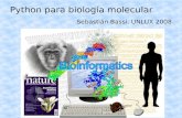 Python en biología molecular (UNLUX 2008)