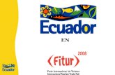 Ecuador en Fitur 2008
