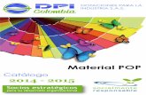 [DPI Colombia] Catalogo MATERIAL POP 2014 - 2015