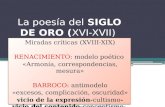 Literatura Española- La poesía del siglo de oro
