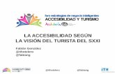 Foro de Accesibilidad y Turismo de Andalucía Lab. Fabián González: La accesibilidad según la visión del turista del siglo XXI