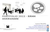 Laura Rosillo: Portfolio de consultoría y actividades formativas  2015