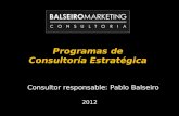 Consultoria Estratégica 2012 BM