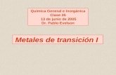 35 Metales De Transicion I 13 06 05