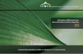 Indicadores bibliométricos de la actividad científica española : 2008
