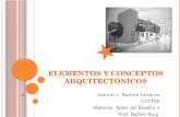 Elementos Y Conceptos ArquitectóNicos  Ivonneramoslezama