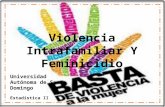 Violencia intrafamiliar y feminicidio presenatcion web