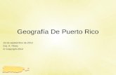 Geografía de Puerto Rico #2