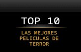 Top 10 peliculas de terror