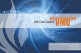 Presentation VMU JSC