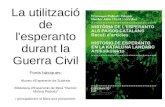 Ús de l'esperanto a la Guerra Civil Espanyola