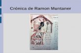 La Crònica de Ramon Muntaner