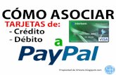 Cómo Asociar una Tarjeta de Crédito o Débito a Paypal