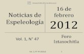 Noticias de espeleología 20120216