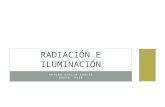 Radiación e iluminación