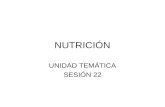 NUTRICIÓN-sesión 22