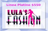 Coleccion primavera verano 2012 linea platino $550