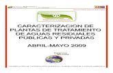 Informe plantas de tratamiento Nueva Esparta 2009