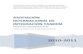 ASOCCIACIÓN INTERNACIONAL DE INTEGRACION TANDEM
