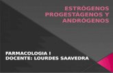 Estrogeno progestagenos y androgeno