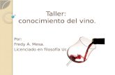 Curso sobre conocimiento del vino
