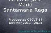 Propuestas José Mario Santamaría Raga