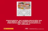 Propuesta de Intervención en materia de Coeducación y Prevención de la Violencia de Género