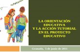 Orientación y acción tutorial en el Proyecto Educativo - Rafael Mesa