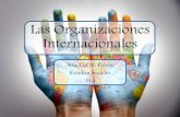Las organizaciones internacionales proyecto final