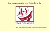 9 preguntas sobre el año de la fe