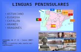 Linguas Peninsulares 1