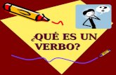 ¿Qué es un verbo?