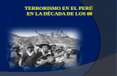 Terrorismo SL y MRTA