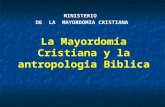 Mayordomia y la antrpologia biblica