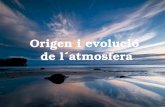 Origen i evolució de l´atmosfera