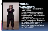 Yohji yamamoto