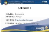 UTPL-CÁLCULO I-I-BIMESTRE-(OCTUBRE 2011-FEBRERO 2012)