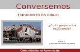 Terremoto en Chile: ¿Cuán preparados estábamos?. Parte 1. Las edificaciones en altura.
