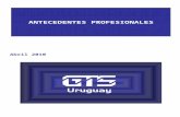 Antecedentes/Background GTS URUGUAY