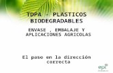 Biodegradable plastics for agriculture