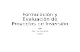 Sesión 2.1 formulación y evaluación de proyectos de inversión wa