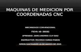 MAQUINAS DE MEDICION POR COORDENADAS de cnc